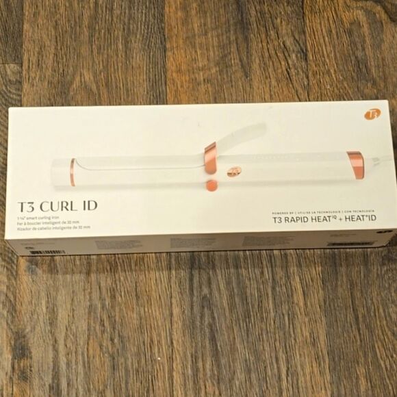T3 Curl ID 1 1/4 Smart Curling Iron w/ T3 Rapid Heat IQ + Heat IQ - Picture 12 of 12